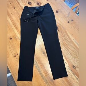 Ann Taylor Women’s Classic Black Dress Pants staple Business Versatile Utility